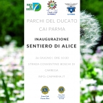 Sabato 26 giugno, inaugurazione del Sentiero di Alice