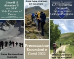 16 DICEMBRE 2021: PRESENTAZIONE CORSI ED USCITE DI ESCURSIONISMO E CICLOESCURSIONISMO 2022. !Posti esauriti: consentito accesso in remoto!