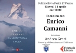 11 APRILE: ENRICO CAMANNI ALLA LIBRERIA FELTRINELLI