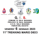 6 GENNAIO 2023 TREKKING &quot;MARIO DIECI&quot; A SALA BAGANZA