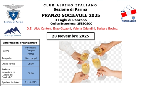 23 Novembre 2025 - Pranzo Socievole