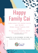 15 dic 18 - Festa di Santa Lucia con il Family CAI