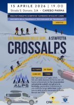 15 Aprile 2026: Evento CROSSALPS presso CAREBO Parma