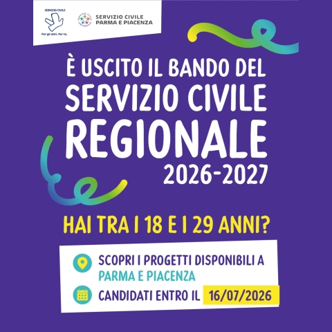 Servizio Civile Regionale 2026: Al via il nuovo bando