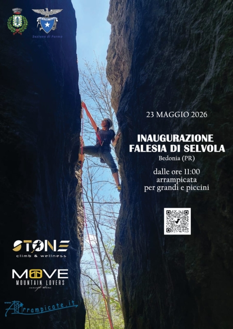 23 Maggio 2026 - Inaugurazione Falesia di Selvola