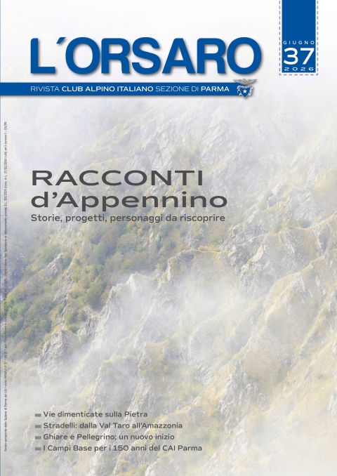 In arrivo ai Soci l'Orsaro n° 37 Giugno 2026 "Racconti d'Appennino"