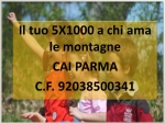 Il tuo 5x1000 al CAI di Parma