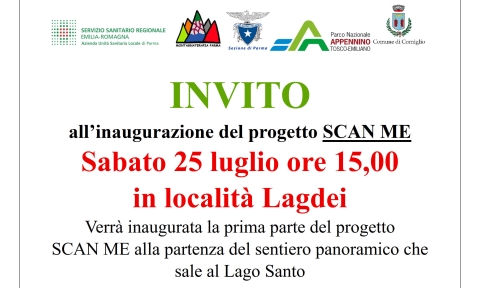 25 Luglio 2026 - Inaugurazione del progetto SCAN ME