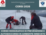 CORSO MONOGRAFICO DI PREVENZIONE E AUTOSOCCORSO IN AMBIENTE INNEVATO
