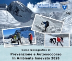 CORSO MONOGRAFICO DI PREVENZIONE E AUTOSOCCORSO IN AMBIENTE INNEVATO