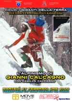 SECONDA SERATA TRA HIMALAYA E KARAKORUM: 27 FEBBRAIO &quot;GIANNI CALCAGNO&quot;, INCONTRO CON LA FIGLIA CAMILLA