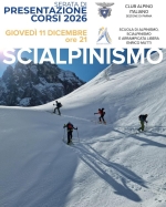 Corso SCIALPINISMO BASE SA1 - 2026